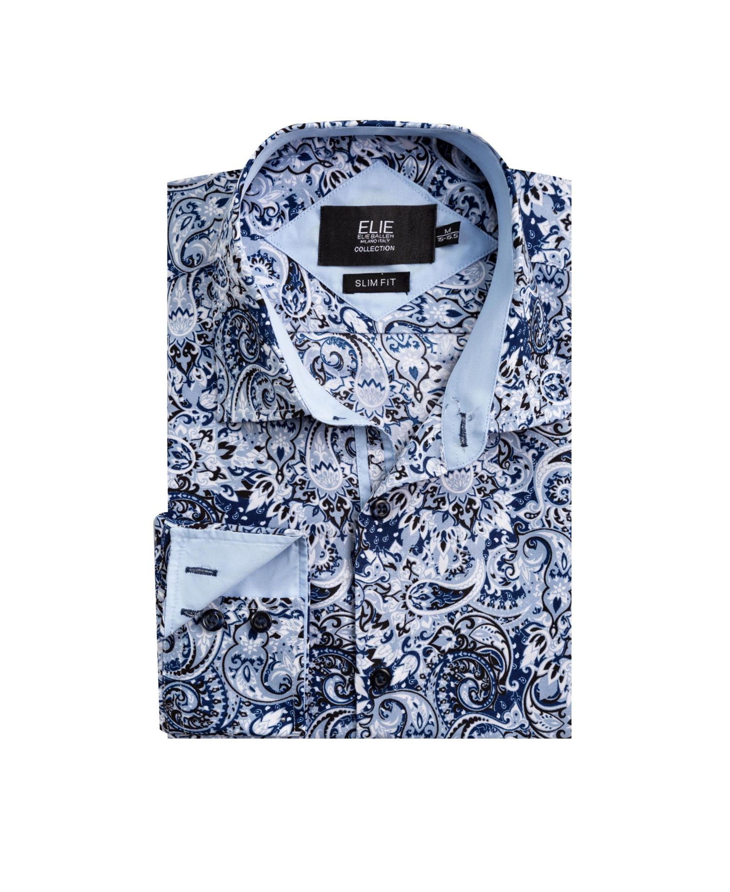 Big Boys Slim Fit Printed Shirt