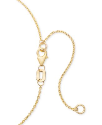 EFFY&reg; Diamond Bezel 20" Statement Necklace (1 ct. t.w.)  in 14k White, Yellow or Rose Gold 