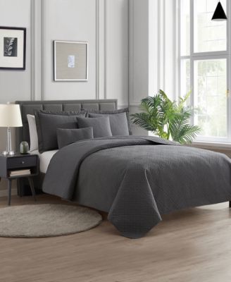 Diamond Embossed 5-Pc. Quilt Set, Full/Queen