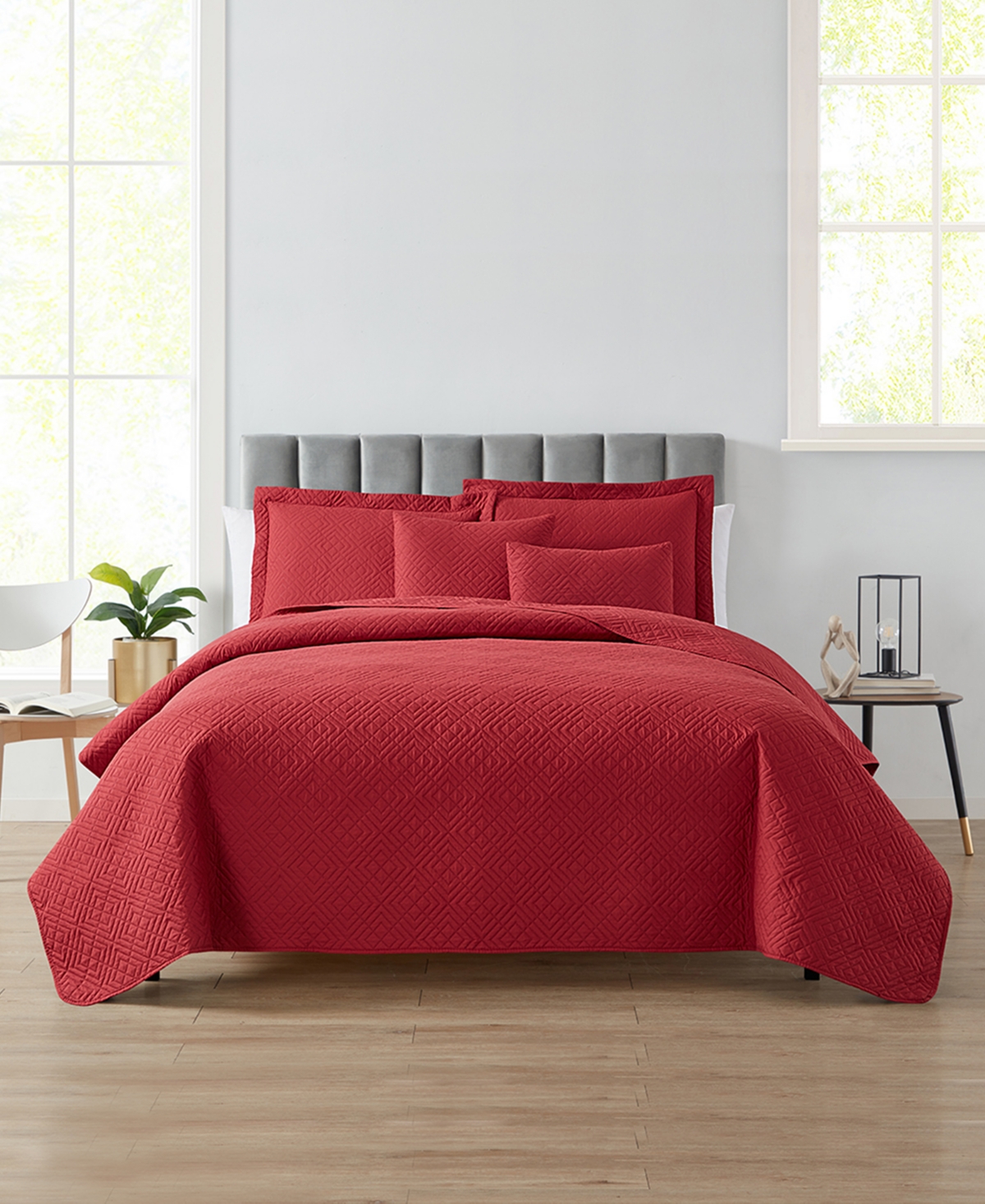 Nestl Diamond Embossed 4-pc. Quilt Set, Twin/twin Xl