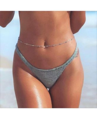 Bead Chain Sterling Satellite Necklace