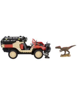 RC Jurassic World Dino Catcher RC, Remote-Control Toy Truck with Dinosaur Figure