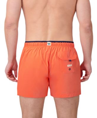 Men's Solid Woven Swim Trunks