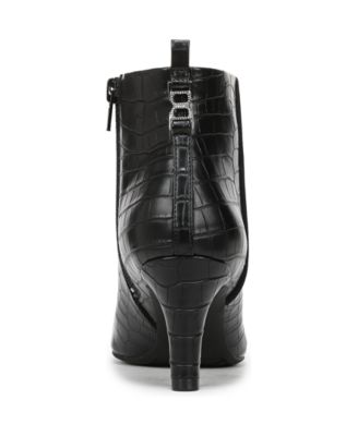 Women's Glow Zip Dress Short Boots