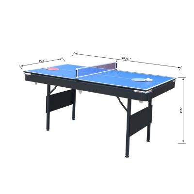Streamdale 3-in-1 Multi Game Table for Pool, Table Tennis, and Dining