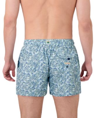 Men's Textured Woven Swim Trunks