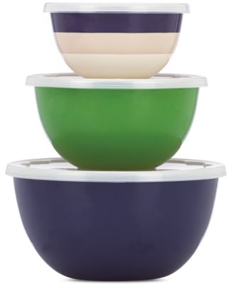 kate spade new york - 3-Pc. Serving Bowl Set with Lids