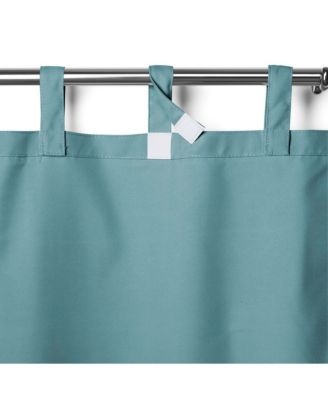 Matine Solid Tab Top Indoor/Outdoor Window Curtain