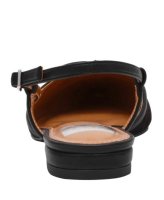 Women's Carsen Bow Pointed-Toe Slingback Flats