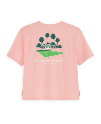 Big Girls Tennis Group T-Shirt