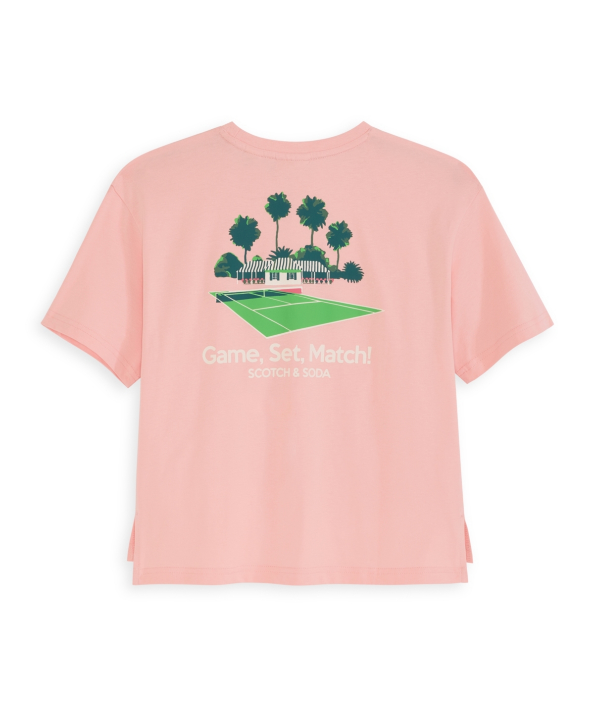 Scotch & Soda Big Girls Tennis Group T-shirt