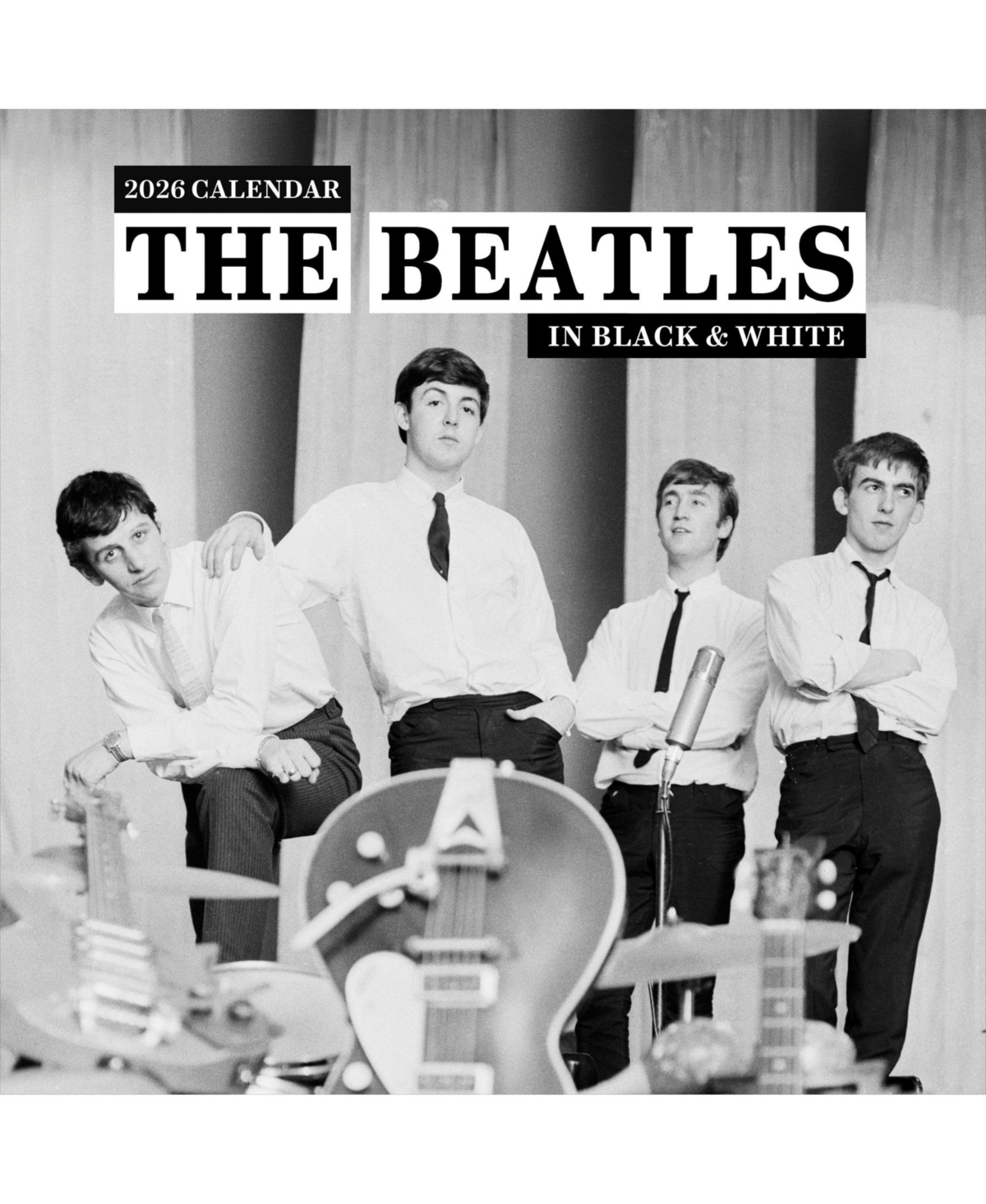 2026 The Beatles: In Black & White - Multicolor