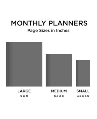 2026-2027 Color Burst Small Monthly Pocket Planner