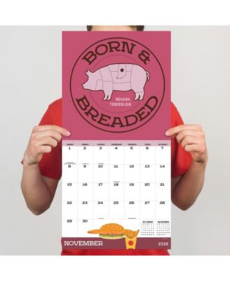 2026 Home: Indiana Wall Calendar
