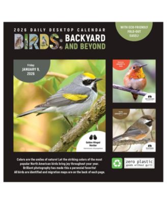 2026 Birds: Backyard & Beyond Daily Desktop Calendar