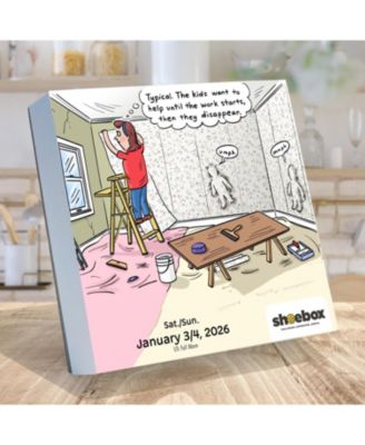 2026 Shoebox Daily Desktop Calendar