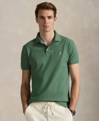 Men's Classic-Fit Stretch Mesh Polo Shirt