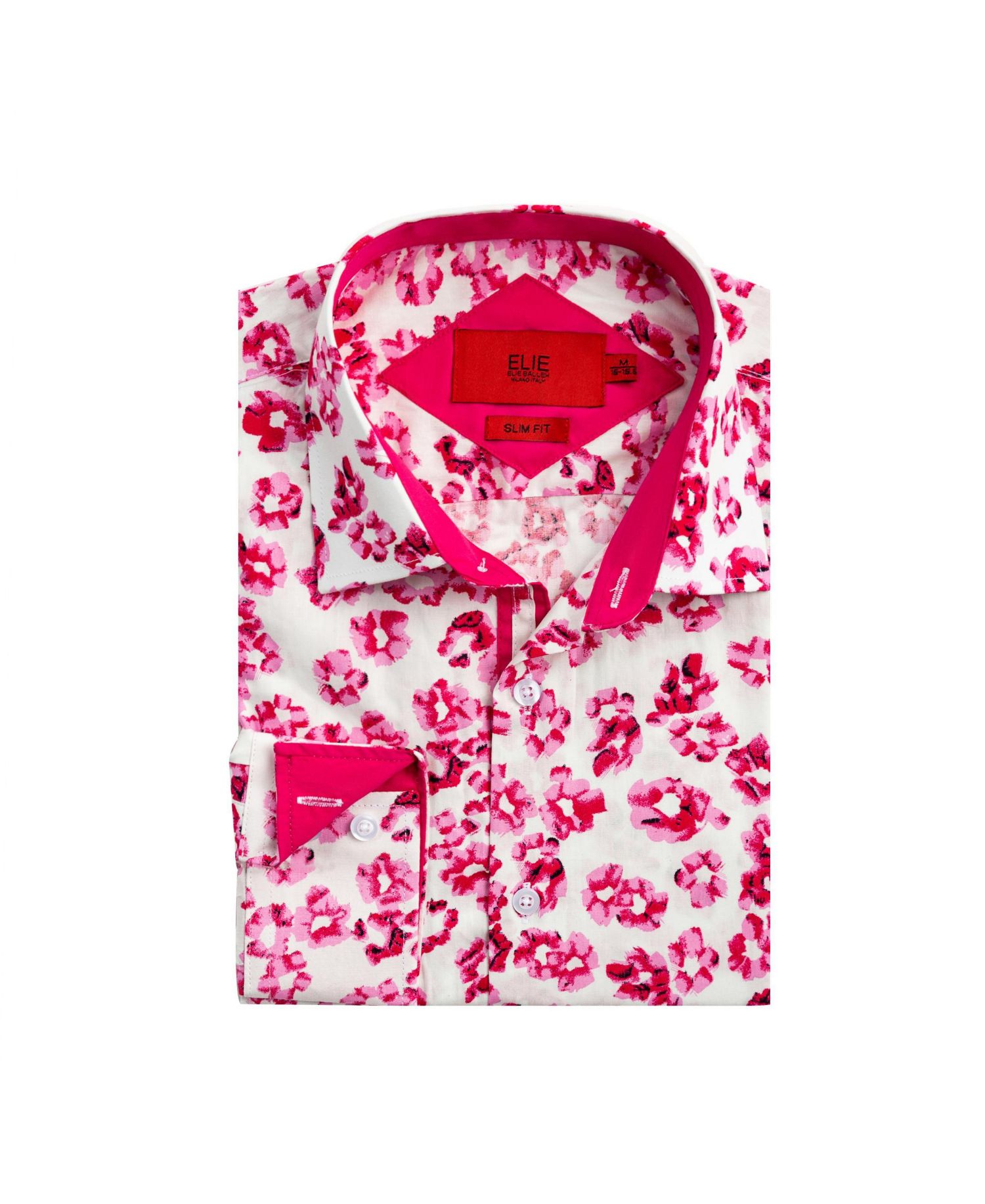 Big Boys Slim Fit Floral Sport Button-Down Shirt