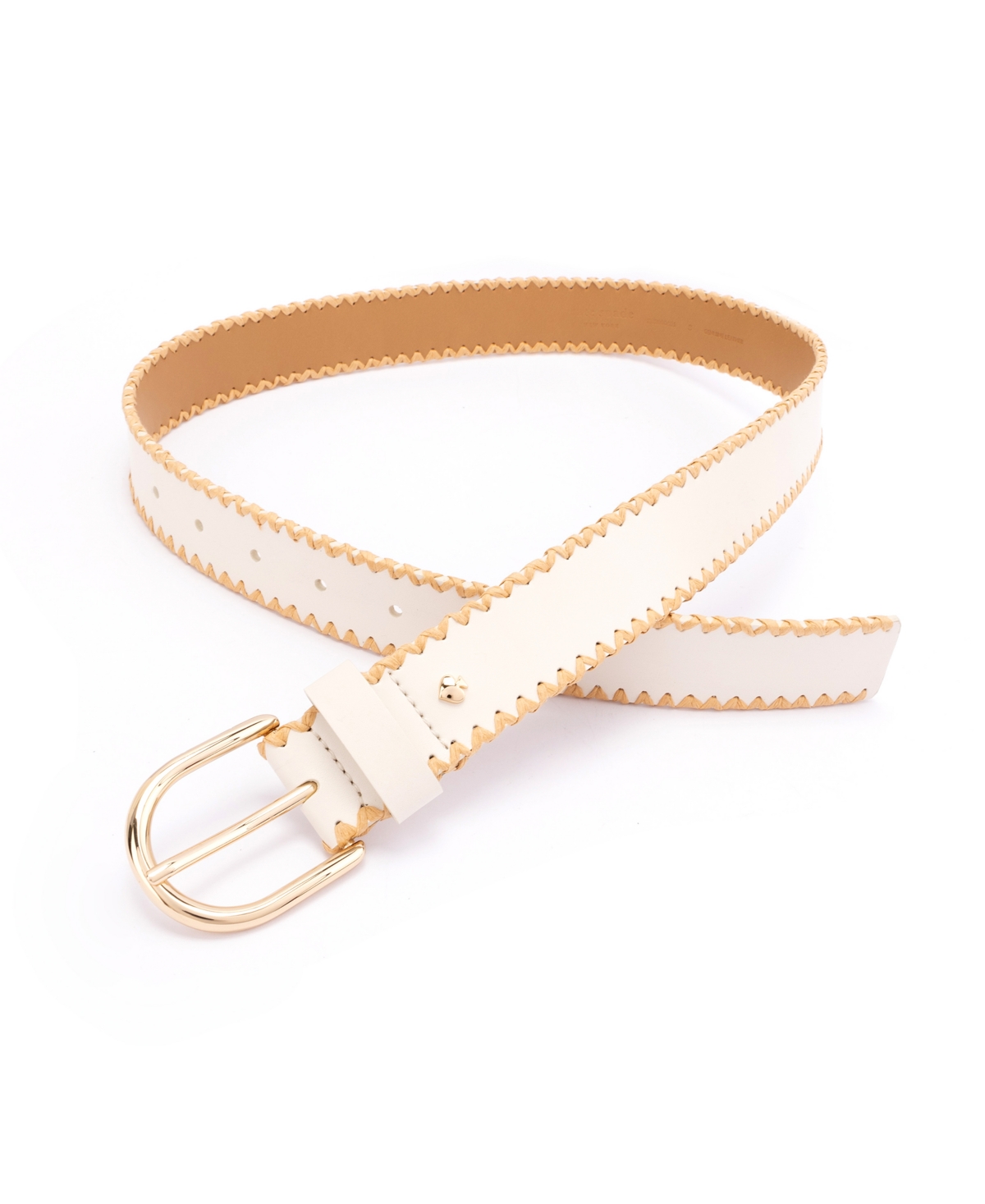 Shop Kate Spade Women's 35mm Straw Edge Belt