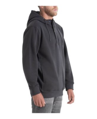 Tall Quarter Snap Hoodie, Heavyweight Pullover Workwear Sweatshirt