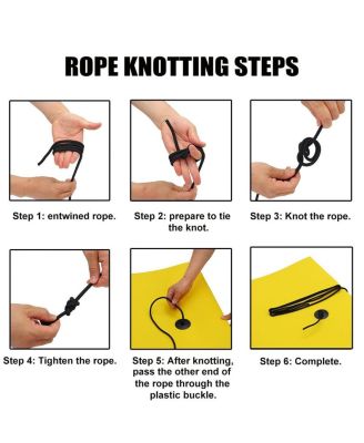 Yellow Water Floating Mat Foam Pad, 9x6FT Bouncy Tear-Resistant XPE Foam