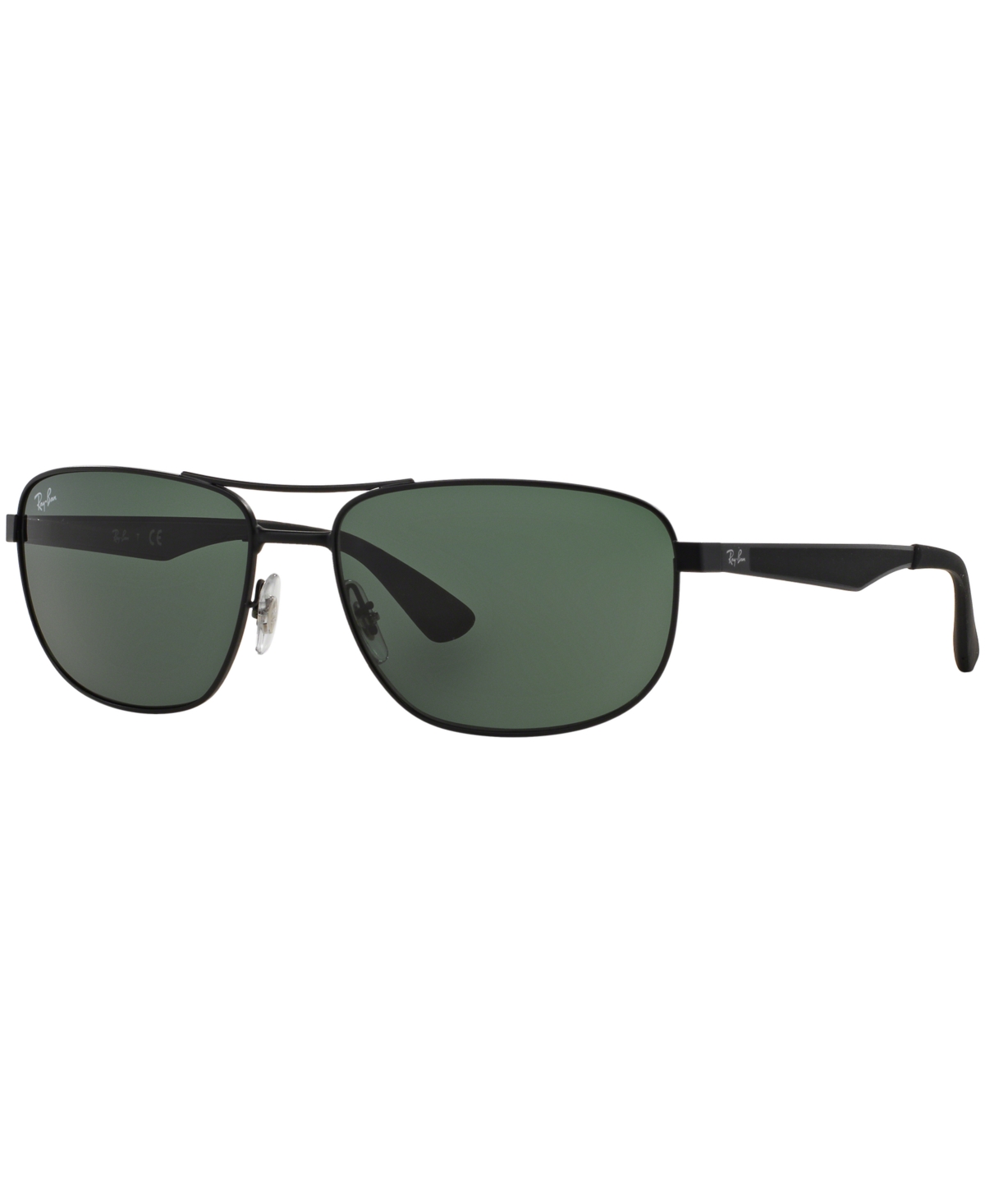 Shop Ray Ban Sunglasses, Rb3528 In Black,green