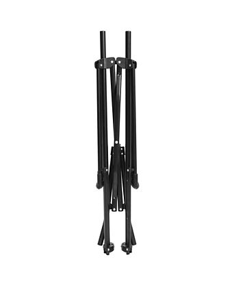 steel folding chair grey