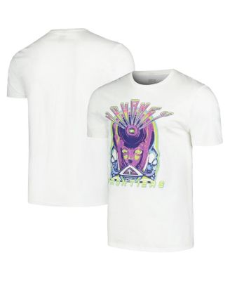 American Classics - Men's and Women's White Journey Frontiers Neon Graphic T-Shirt