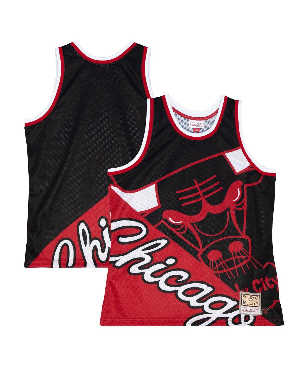 Men's Black Chicago Bulls Big Face 5.0 Fashion Tank Top - Black
