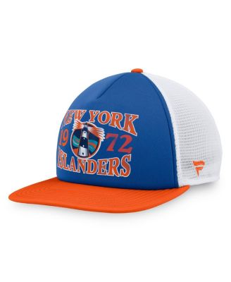 Men's Royal New York Islanders Heritage Foam Front Adjustable Trucker Hat