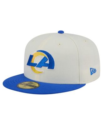 New Era - Men's White/Royal Los Angeles Rams Main 59FIFTY Fitted Hat