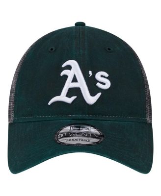 Men's Green Athletics Team Slick Trucker 9TWENTY Adjustable Hat