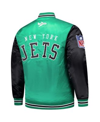Men's Kelly Green New York Jets Team Satin Jacket