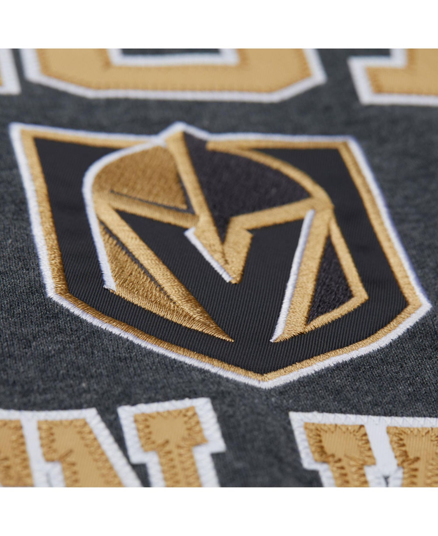 Men's Black Vegas Golden Knights Playoff Win Fleece Pullover Sweatshirt