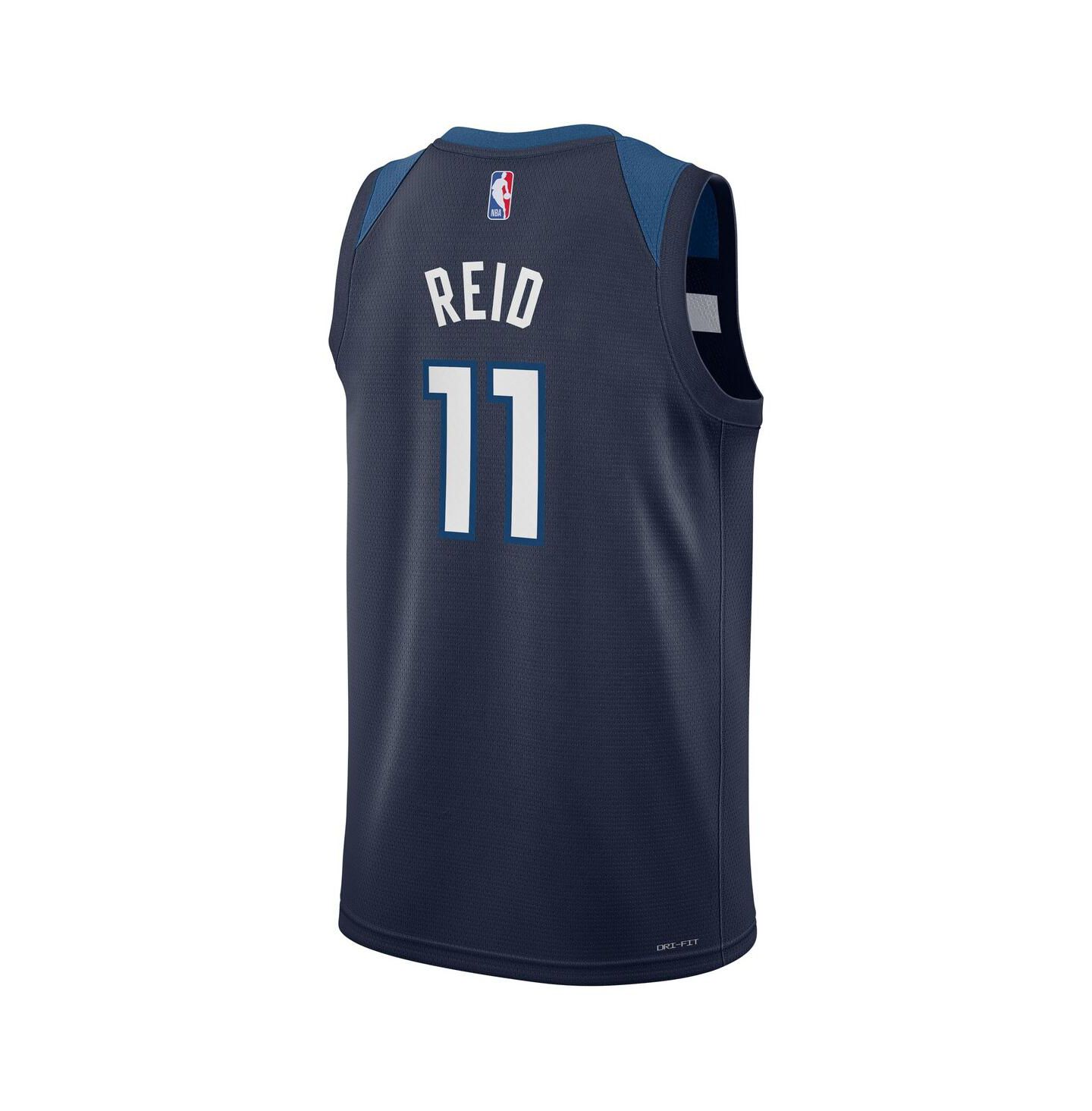Детский топ Nike Naz Reid Navy Minnesota Timberwolves Swingman Jersey - Icon Edition — фото 3