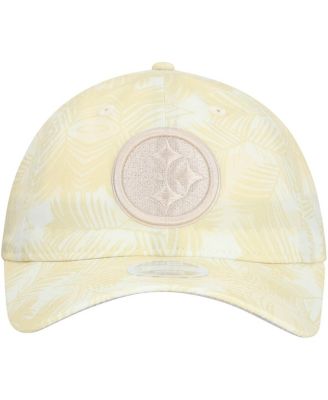 Women's Cream Pittsburgh Steelers Frond 9TWENTY Adjustable Hat