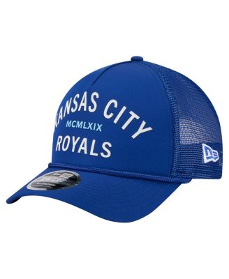 New Era - Men's&nbsp; Royal Kansas City Royals Minimalist 9FORTY A-Frame Adjustable Hat