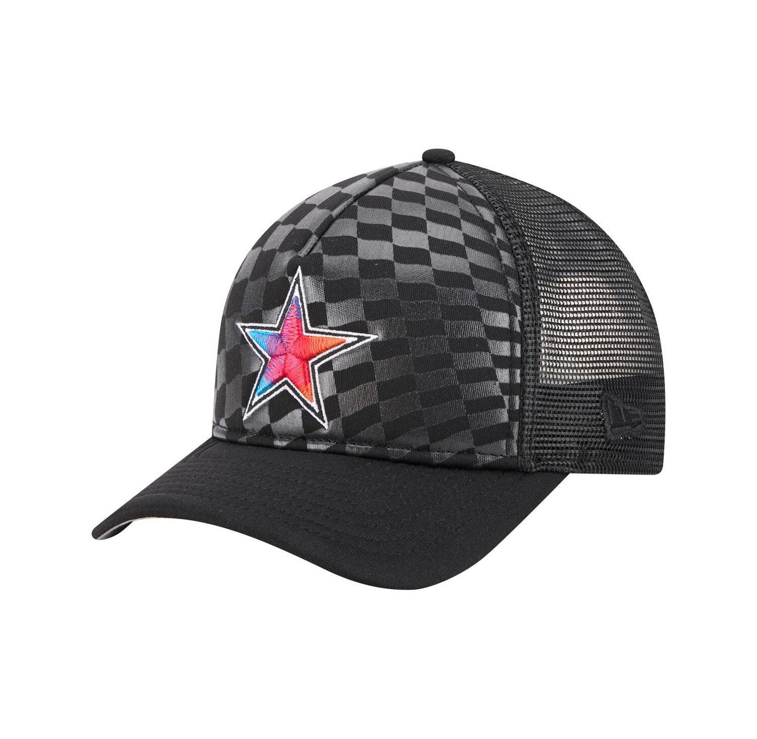 Men's Black Dallas Cowboys Gradient 9FORTY Adjustable Hat