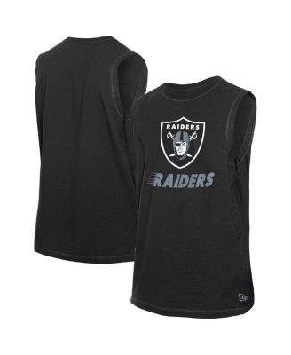 New Era - Men's Black Las Vegas Raiders Leisure Collection Tank Top