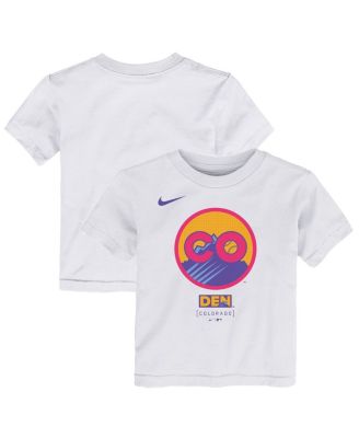 Nike - Toddler White Colorado Rockies 2025 City Connect Logo T-Shirt