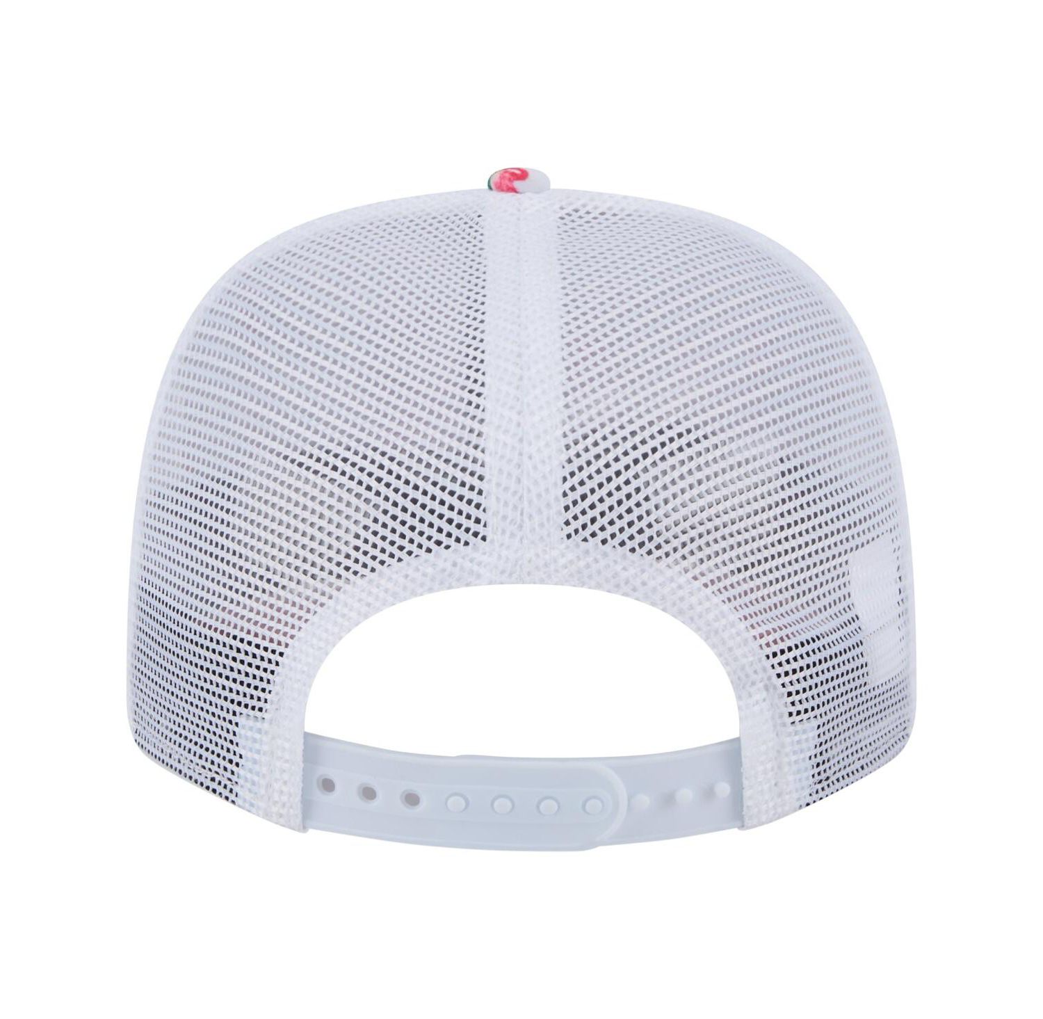 Men's White Athletics Flamingo Mesh Back 9SEVENTY Stretch-Snap Hat