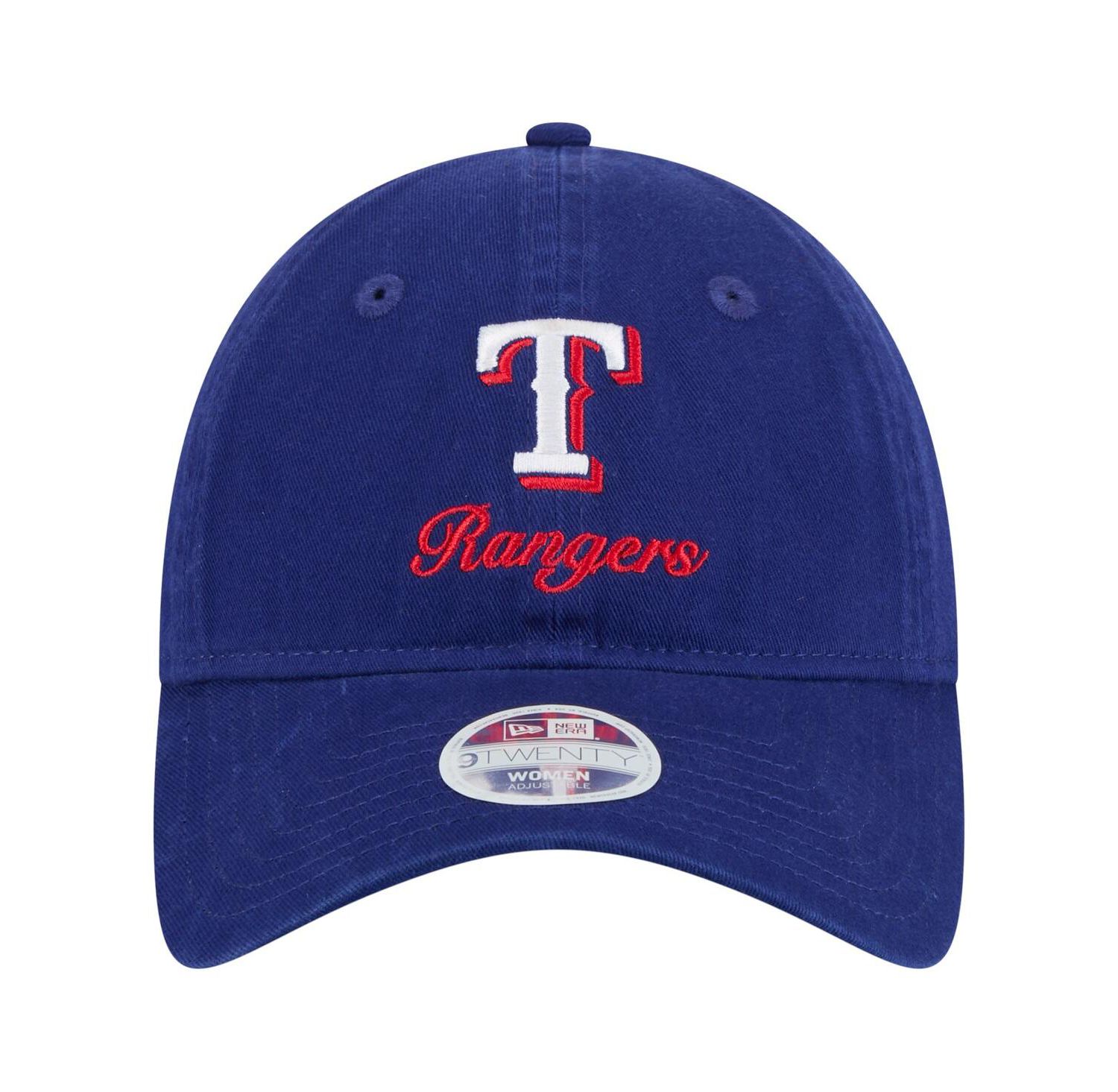 Women's Royal Texas Rangers Preppy Team 9TWENTY Adjustable Hat