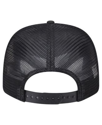 Men's Black Cincinnati Bengals Main Trucker 9SEVENTY Stretch Snap Hat