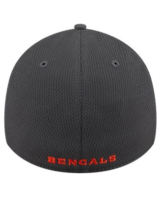 Men's Graphite Cincinnati Bengals Main 39THIRTY Flex Hat