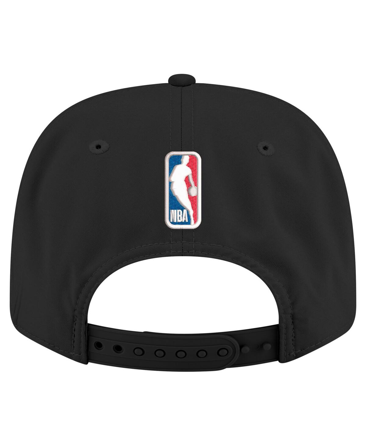 New Era Men's Black Chicago Bulls Statement Edition Jersey Hook 9seventy Stretch-snap Hat