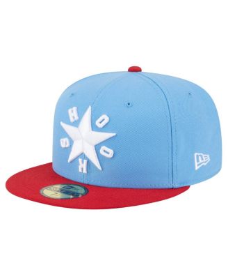 New Era - Men's&nbsp; Light Blue Corpus Christi Hooks Authentic Collection 59FIFTY Fitted Hat