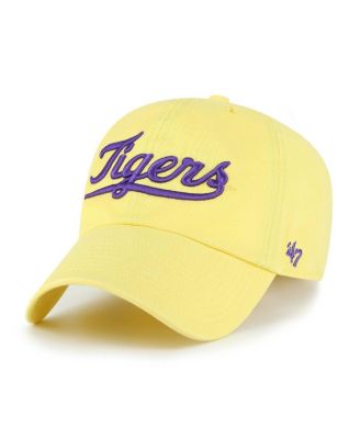 Men's Gold LSU Tigers Vault Clean Up Adjustable Hat