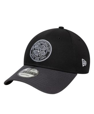 New Era - Men's Black/Gray Celtic Contract 9FORTY Adjustable Hat