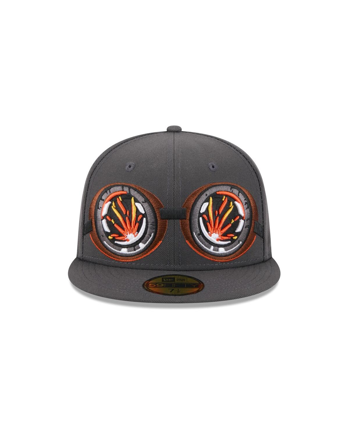 New Era Men's Gray Lehigh Valley IronPigs Theme Nights 59FIFTY Fitted Hat