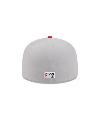 Men's Gray Fresno Grizzlies Theme Nights 59FIFTY Fitted Hat
